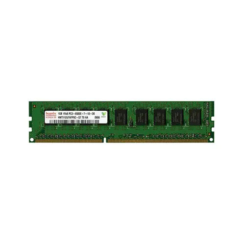 HMT112U7AFP8C-G7 - Hynix 1GB DDR3-1066MHz PC3-8500 ECC Unbuffered CL7 240-Pin DIMM 1.35V Low Voltage Single Rank Memory Module