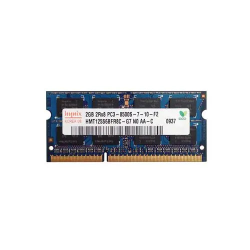 HMT125S6BFR8C-G7N0-AA-C - Hynix 2GB PC3-8500 DDR3-1066MHz non-ECC Unbuffered CL7 SoDIMM Dual-Rank Memory Module