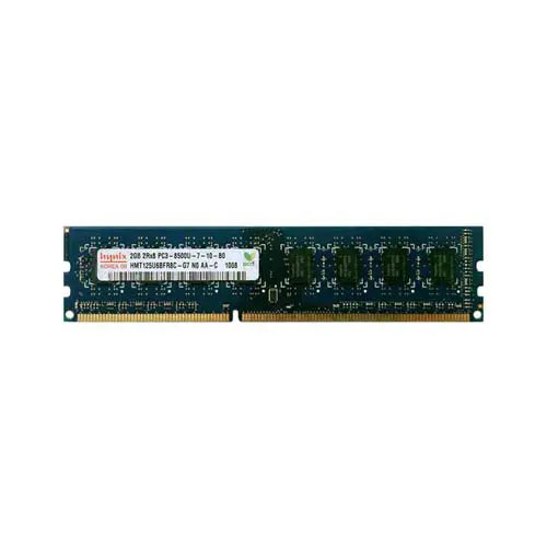 HMT125U6BFR8C-G7N0-AA-C - Hynix 2GB DDR3-1066MHz PC3-8500 Non-ECC Unbuffered CL7 240-Pin UDIMM 1.5V Dual Rank Memory Module