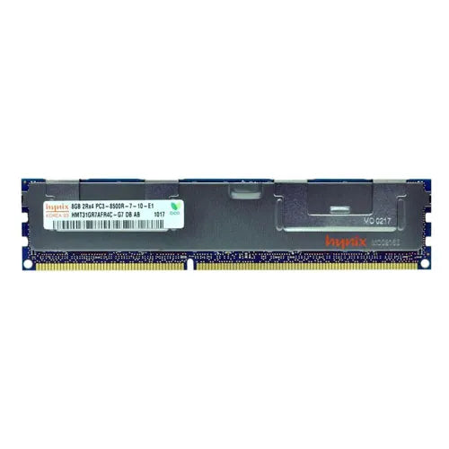 HMT31GR7AFR4C-G7 Hynix 8GB DDR3-1066MHz PC3-8500 ECC Registered RDIMM CL7 2Rx4 1.5V 240-Pin Memory Module