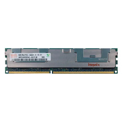 HMT31GR7BFRAC-H9 Hynix 8GB DDR3-1333MHz PC3-10600 ECC Registered RDIMM CL9 2Rx4 1.5V 240-Pin Memory Module