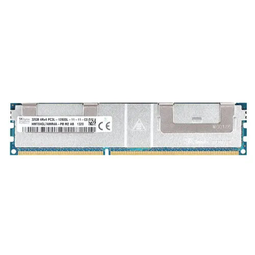 HMT84GL7AMR4A-PB Hynix 32GB DDR3-1600MHz PC3-12800 ECC Registered LRDIMM CL11 4Rx4 1.35V 240-Pin Memory Module