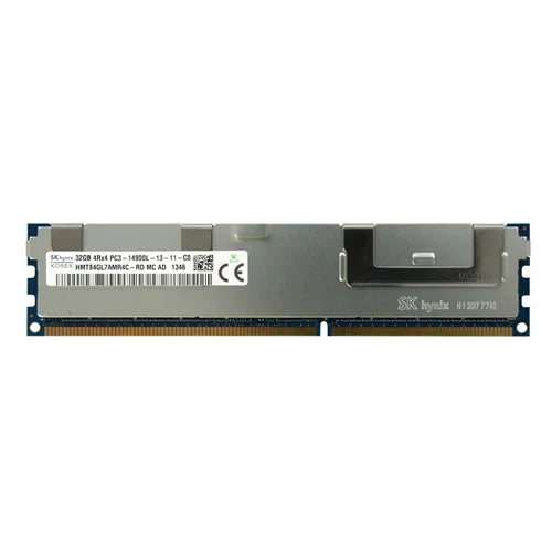 HMT84GL7AMR4C-RD Hynix 32GB DDR3-1866MHz PC3-14900 ECC Registered LRDIMM CL13 4Rx4 1.5V 240-Pin Memory Module