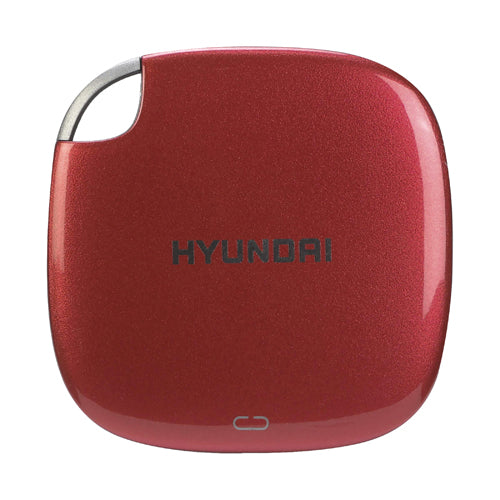 HTESD500R Hyundai 512GB External Solid State Drive (Candy Red)