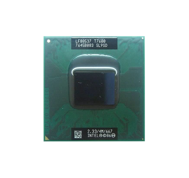 2.33GHz 667MHz FSB 4MB L2 Cache Socket PPGA478 Intel Core 2 Duo T7600 Dual-core 2 Core Processor