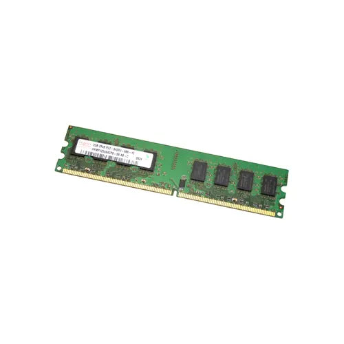 HYMP125U64CP8-S6-AB-C - Hynix 2GB DDR2-800MHz PC2-6400 Non-ECC Unbuffered CL6 240-Pin UDIMM 1.8V Dual Rank Memory Module