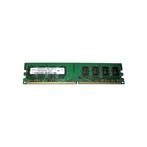 HYMP125U64CP8-S6 AB - Hynix 2GB DDR2-800MHz PC2-6400 Non-ECC Unbuffered CL6 240-Pin UDIMM 1.8V Dual Rank Memory Module