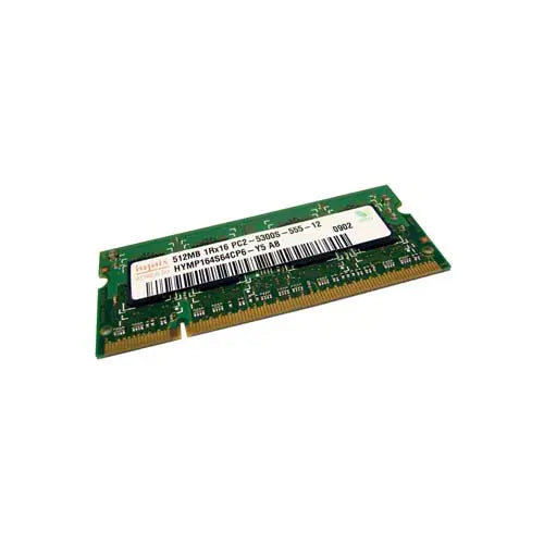 HYMP164S64CP6-Y5 AB - Hynix 512MB DDR2-667MHz PC2-5300  non-ECC Unbuffered CL5 200-Pin SODIMM 1.8V Single rank Memory Module