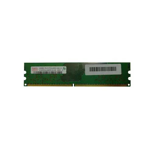 HYMP532U64BP6-C4 AB - Hynix 256MB Kit (2x128) DDR2-533MHz PC2-4200 Non-ECC Unbuffered CL4 240-Pin UDIMM 1.8V Single Rank Memory Module