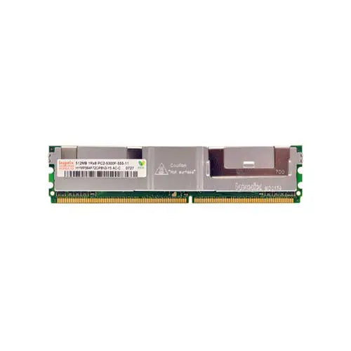 HYMP564F72CP8N3-Y5 - Hynix 512MB DDR2-667MHz PC2-5300 ECC Fully Buffered CL5 240-Pin FB-DIMM 1.8V Single Rank Memory Module