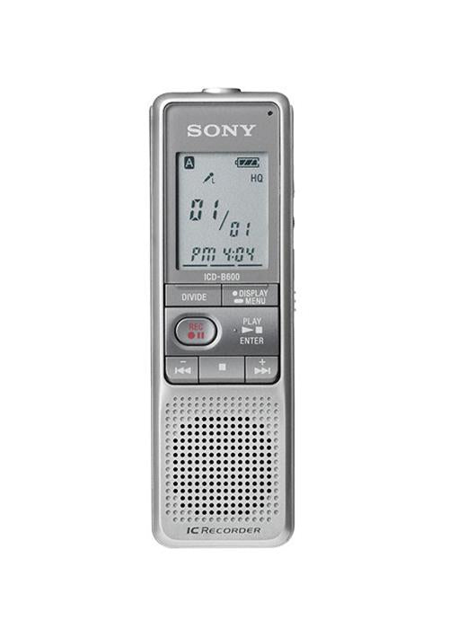 ICDB600 Sony Digtl Voice Rec 512mb Fl Mem (Refurbished)