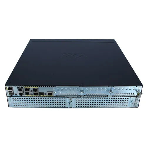 ISR4351-V/K9 Cisco 4000 Series 4351 3 x Ports 1000Base-T LAN/WAN + 3 x Ports SFP (mini-GIBIC) 2U Rack-mountable Integrated Service Router