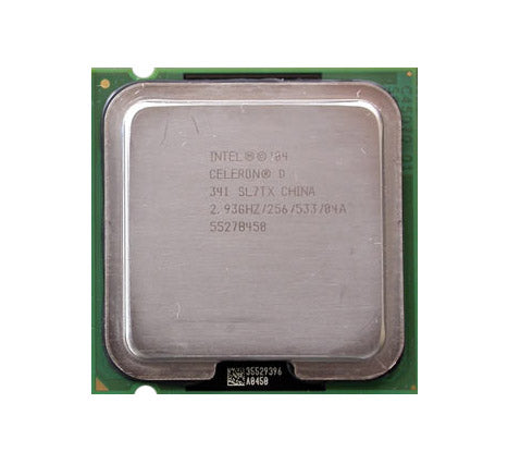 2.93GHz 533MHz FSB 256KB L2 Cache Socket LGA775 Intel Celeron D 340J 1-Core Processor