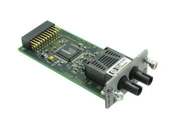 HP - J3027A-ABA - 100VG Multi-Mode Fibre-Optic ST Connector Plug-in Communication Transceiver Module