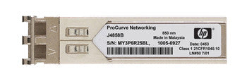 HP - J4858-61101 - ProCurve X121 1Gbps 1000Base-SX Multi-mode Fiber 50m 850nm Duplex LC Connector SFP (Mini-GBIC) Transceiver Module