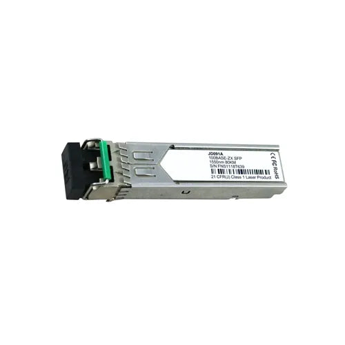 JD091-61101 HP X110 100Mb/s 100Base-LH80 Single-Mode Fibre 1550nm 80km Duplex LC Connector SFP Transceiver Module