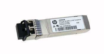 HP - JD092BABA - ProCurve X130 10Gbps 1000Base-SR Multi-Mode 300m 850nm Duplex LC Connector SFP+ Transceiver Module