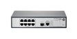 HPE - JG348A-RF - Sourcing 1910-8G Switch - 8 Ports - Manageable - Pre-owned - 2 Layer Supported - 1 SFP Slots - Twisted Pair - 1U High - Desktop (Refurb