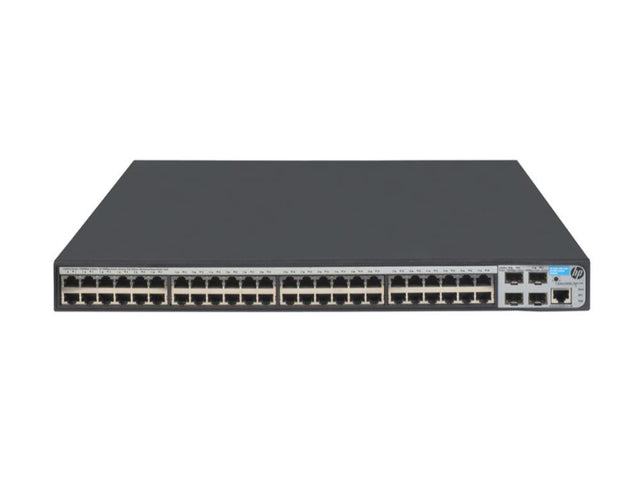 JG928A#ABA - HP OfficeConnect 1920 Series 1920-48G-PoE+ 48 x RJ-45 Ports PoE+ 10/100/1000Base-T + 4 x SFP Ports Layer3 Managed Rack-mountable Gigabit Ethernet Network Switch