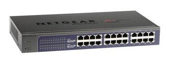 NetGear - JGS524E-100PES - ProSafe Plus 24-Ports 10/100/1000Mbps RJ45 Fast Ethernet Switch