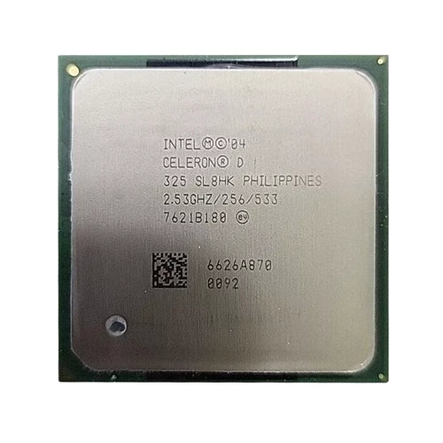 KCDCD01253 Acer 2.53GHz 533MHz FSB 256KB L2 Cache Socket PGA478 Intel Celeron D 325 Single-Core Processor