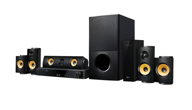 LHB725W LG Electronics 5.1 Channel Smart Home Cinema 3D Blu-Ray/DVD Home Theater System (Refurbished)