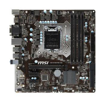 MSI - MB-B15MPVH - CSM-B150M Pro-VDH Socket LGA 1151 Intel B150 Chipset Intel Core i7 / i5 / i3 / Pentium / Celeron Processors Support DDR4 4x DIMM 6x SAT