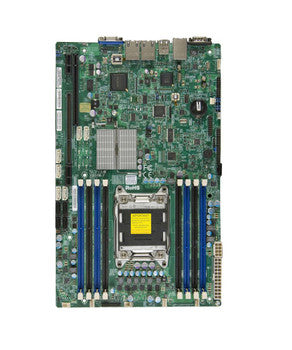 SuperMicro - MB-X9SRWF - X9SRW-F Socket R Intel C606 Chipset Xeon E5-2600/1600 And E5-2600/1600 v2 Processors Support DDR3 8x DIMM ATX Server Motherboard