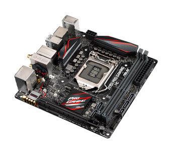 ASUS - MB-Z17IPGM - Z170I PRO GAMING Socket LGA 1151 Intel Z170 Chipset Core i7 / i5 / i3 / Pentium / Celeron Processors Support DDR4 2x DIMM 2x SATA 6.0G