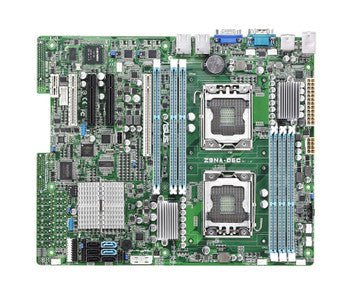 ASUS - MB-Z9NAD6C - Z9NA-D6C Dual Socket LGA 1356 Intel C602-A Chipset Xeon E5-2400/ E5/2400 v2 Processors Support DDR3 6x DIMM 4x SATA2 3.0Gb/s ATX Serve