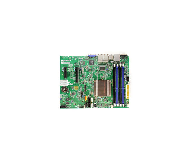 MBD-A1SRM-2758F-O - Supermicro A1SRM-2758F Socket FCBGA-1283 System on Chip Chipset Micro-ATX System Board (Motherboard) Supports Atom C2758 DDR3 4x DIMM