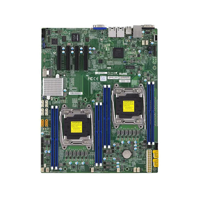 X10DRD-iNT Socket LGA2011 Intel C612 Chipset EATX System Board Motherboard Supports 2x Xeon E5-2600 v3/v4 Series DDR4 8x DIMM