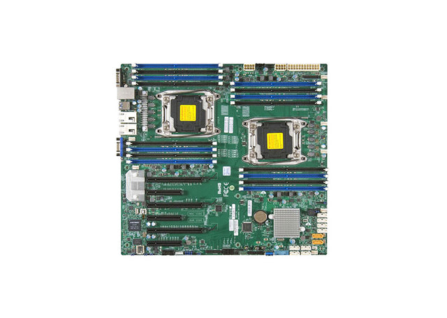 MBD-X10DRD-L-O - Supermicro X10DRD-L Socket LGA2011 Intel C612 Chipset EATX System Board (Motherboard) Supports 2x Xeon E5-2600 v3/v4 Series DDR4 8x DIMM