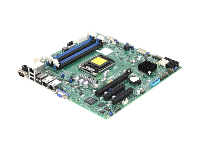 MBD-X10SLL-F-O - Supermicro X10SLL-F Socket LGA1150 Intel C222 Express PCH Chipset Micro-ATX System Board (Motherboard) Supports Xeon E3-1200 v3/E3-1200 v4 Series DDR3 4x DIMM