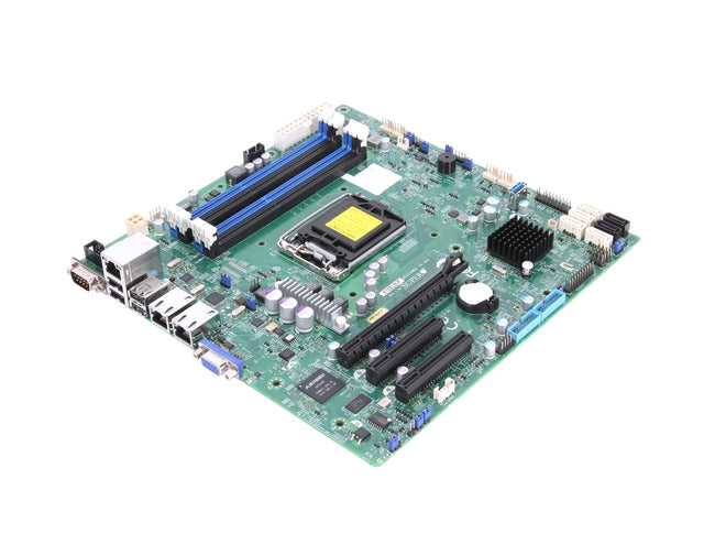 MBD-X10SLM-F-O - Supermicro X10SLM-F Socket LGA1150 Intel C224 Express PCH Chipset Micro-ATX System Board (Motherboard) Supports Celeron/Pentium/Core i3 Series DDR3 4x DIMM