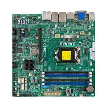 SuperMicro - MBD-X10SLQ-001 - X10SLQ Single Socket H3 LGA-1150 Intel Q87 Express Chipset 4th Gen Core i3 / Pentium/ Celeron Processors Support Micro-ATX S