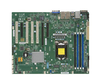 SuperMicro - MBD-X11SSA-F - X11SSA-F Socket LGA 1151 Intel C236 Chipset Xeon E3-1200 v5/v6 7th/6th Generation Core i3 / Pentium / Celeron Processors Suppo