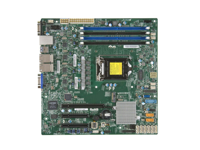 MBD-X11SSH-LN4F-B - Supermicro X11SSH-LN4F Socket LGA1151 Intel C236 Chipset Micro-ATX System Board (Motherboard) Supports Celeron/Pentium/Xeon E3-1200 v6/v5 Series DDR4 4x DIMM