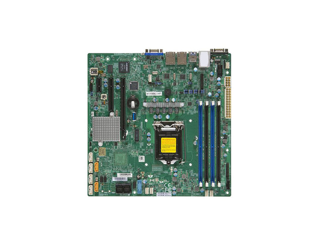 MBD-X11SSL-NF-O - Supermicro X11SSL-nF Socket LGA1151 Intel C232 Chipset Micro-ATX System Board (Motherboard) Supports Celeron/Pentium/Xeon E3-1200 v6/v5/Core i3 Series DDR4 4x DIMM