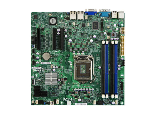 MBD-X9SCL-B - Supermicro X9SCL Socket LGA-1155 Intel C202 Chipset microATX System Board (Motherboard) Supports Xeon E3-1200/Core i3/Pentium/Celeron Series DDR3 4x DIMM