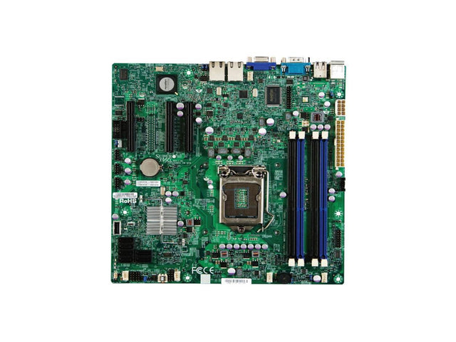 MBD-X9SCL-F-B - Supermicro X9SCL-F Socket LGA1155 Intel C202 Chipset microATX System Board (Motherboard) Supports Xeon E3-1200/Core i3/Pentium DDR3 4x DIMM