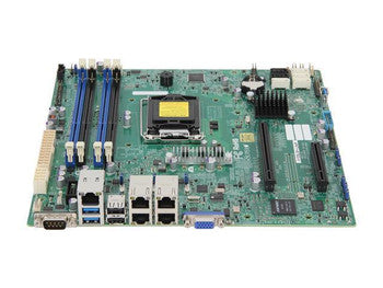 SuperMicro - MBDX10SLMLN4FO - Server Xeon E3-1200 LGA1150 C224 DDR3 1600 SATA PCi Express micro-ATX Motherboard