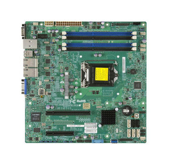 SuperMicro - MBX10S4F - X10slm-ln4f-o LGA1150 Intel C224 DDR3 SATA3usb3.0 V4GBe Microatx Server Motherboard