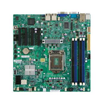 SuperMicro - MBX9SMII - X9scm-iif-o LGA1155 Intel C204 DDR3 SATA3 V2GBe Micro Atx Server Motherboard