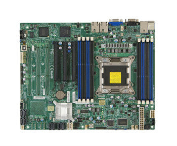 SuperMicro - MBX9SRI - X9sri-o LGA2011 Intel C602 DDR3 SATA3 V&2GBe Atx Server Motherboard