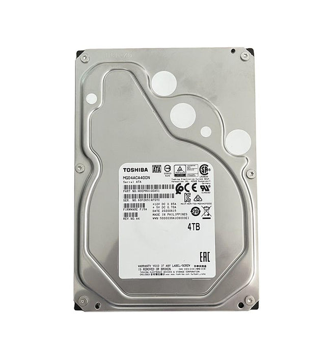 MG04ACA400N - Toshiba 4TB 7200RPM SATA 6Gb/s 3.5-Inch Hard Drive