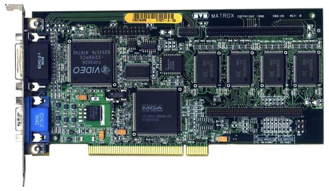 MGA-MIL/4BN Matrox PCI VGA Graphics Card