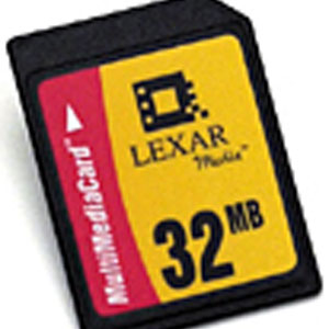 MMC032231 Lexar 32MB MMC Flash Memory Card