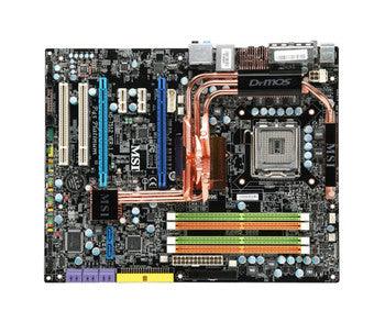 MSI - MS-7512-010 - Intel P45 Chipset Core 2 Extreme/ Core 2 Quad/ Core 2 Duo Based Processors Support Socket LGA775 ATX Motherboard