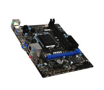 MSI - MS-7817 - B85M-E33 Socket LGA 1150 Intel B85 Express Chipset Core i7 / i5 / i3 Pentium / Celeron Processors Support DDR3 2x DIMM 2x SATA 3.0Gb/s Mic